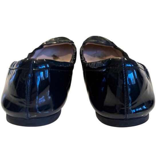 Prada Navy Blue Patent leather loafer Size 38 $450 WITH BOX - Picture 5 of 9